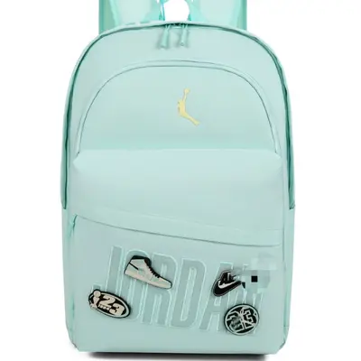 Trend Flying Man Magic Tape Starry Sky Large Capacity Dual Shoulder Backpack Student School Bag Unisex Casual Travel Backpack - 2