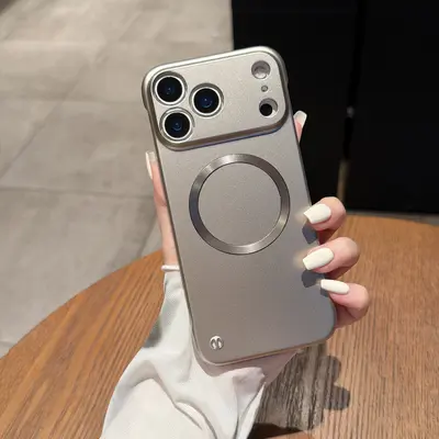 适用苹果18Pro手机壳iPhone17Promax高级感磁吸无边框车载保护16 - 8