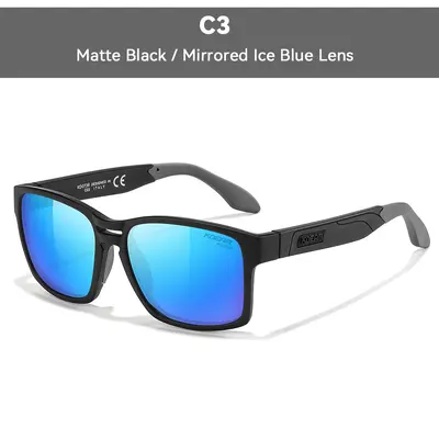 KDEAM Polarisierte Sonnenbrille TR90 Outdoor-Sportbrille UV-Schutz KD0736 - 9
