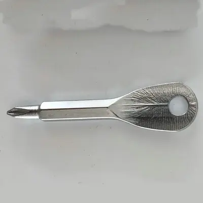 Sınır ötesi çift amaçlı tornavida, dış mekan taşınabilir düz başlı çapraz anahtar tornavida, mini küçük tornavida seti - 10