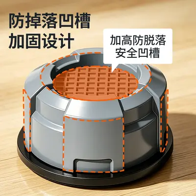 洗衣机底座脚架垫子托架滚筒垫高支架防滑防震脚垫加高冰箱增高垫