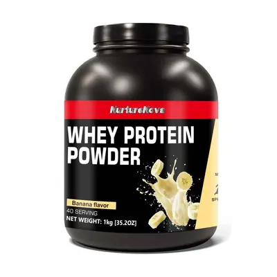 Whey Protein Powder 1 kg for Fitness, Multiple Flavors - 12