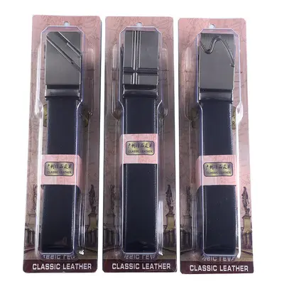 Erkek üst düzey iş hediye kemeri hediye kutusu kemer erkek moda erkek rahat çok yönlü otomatik tokalı pantolon kemeri toptan
