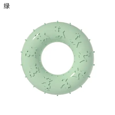 Double Ring Dog Rope Toy, Bite-Resistant, TPR - 9