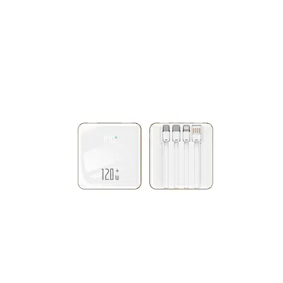 3C Certified Power Bank 20000mAh, 120W Super Fast Charging, Four Cables