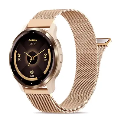 Garmin Venu ve Forerunner 570/265/255 uyumlu Milanese metal kordon - 9