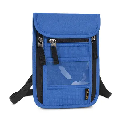 RFID protective card wallet with passport compartment - 10