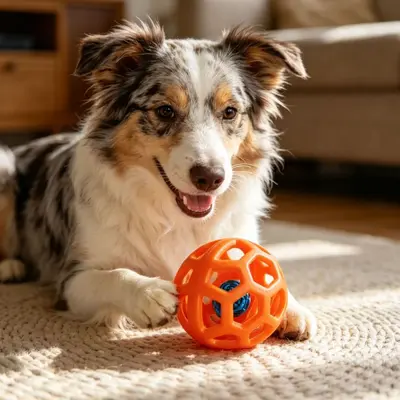 TPR Bite-Resistant Squeaky Chew Toy for Dogs and Cats