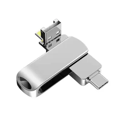 4-in-1 Phone USB Flash Drive for Apple, Type-C, Android and Computer, High-Speed