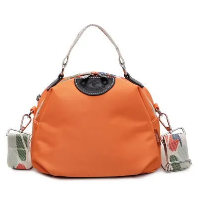Women's Canvas Crossbody Bag, Waterproof Large Capacity Shell Bag - 10