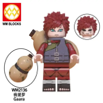 WM6111 Anime Series Building Blocks, 8 Mini Figures, Children's Educational - 7