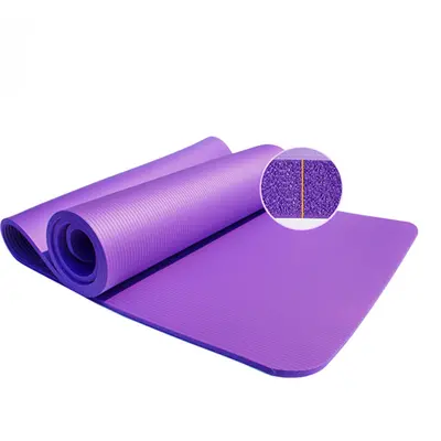 NBR Yogamatte 80 cm breit 10 mm 3-teiliges Set