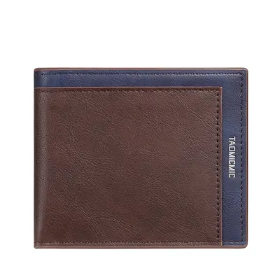 Erkek Cüzdanı, Retro PU Deri Görünümlü Kartlıklı Clutch - 6