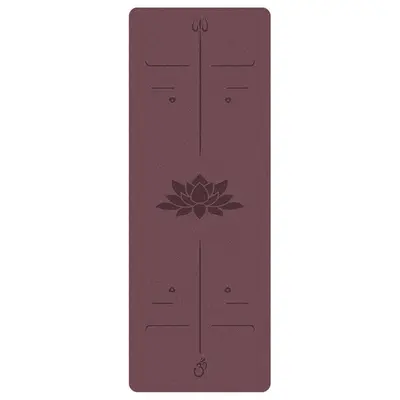 Hindistan cevizi fiber PU yoga matı, profesyonel, şok emici - 13