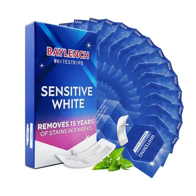 PROWHITE PAP teeth whitening dry strips, high adhesion, no residue