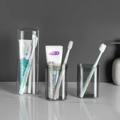 Portable Travel Toothbrush Cup and Wash Set