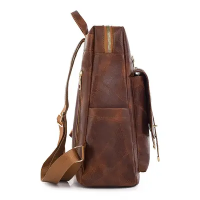 Retro Women's Backpack, Large Capacity, Daily Use - 4