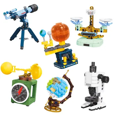 Children's Educational Building Block Balance Scale Science Instrument Model Toy
