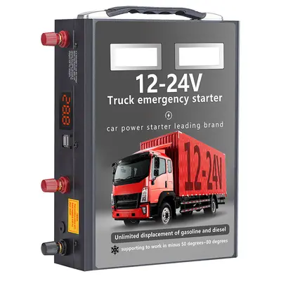 Auto Notfallstarter 12V 24V große Kapazität