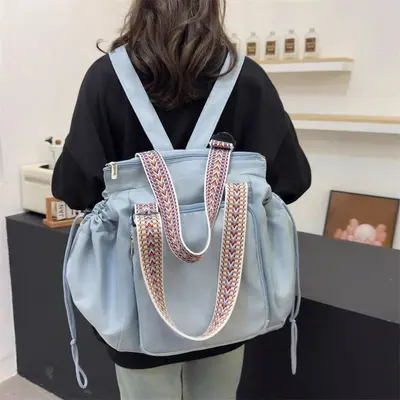 Multifunctional Diaper Backpack for Women, Lightweight Mommy Bag - 5