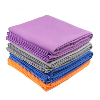 Microfiber Double-Sided Velour Beach Towel Quick-Dry Bath Towel Wearable Swimming Beach Towel Customizable