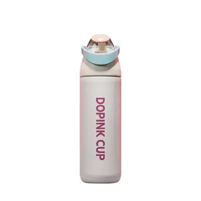 Large Capacity Children's Insulated Cup with Straw - 6