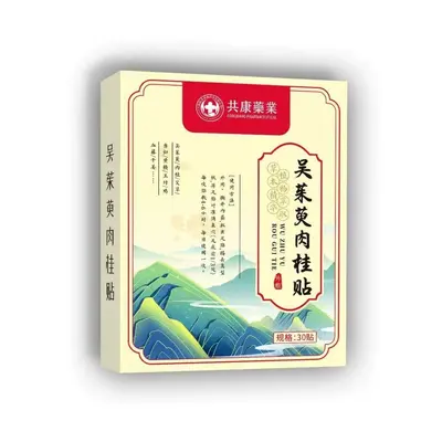 Wuzhuyu Mugwort Navel Patch with Sichuan Pepper Herbal Extract - 12
