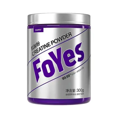 FoYes Kreatin-Monohydrat-Pulver 99,99% rein