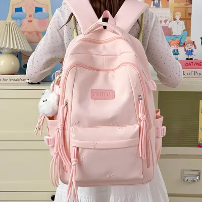 Large Capacity Girls' School Backpack for Primary, Middle and High School - 3