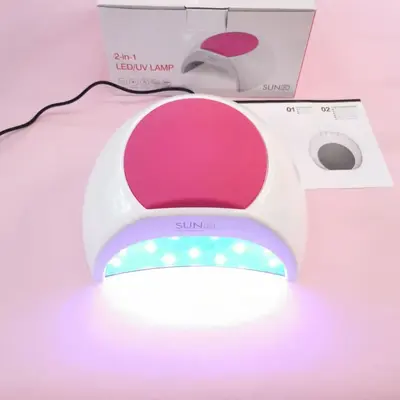 SUN2C 48W UV/LED Tırnak Lambası, Çift Işık Kaynağı