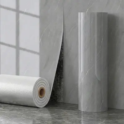 3D Wall Sticker Imitation Marble Pattern, Waterproof Roll - 13
