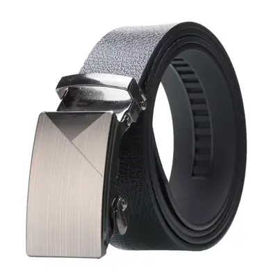 New men's automatic buckle belt aviation street booth belt running pants belt manufacturer wholesale in stock large quantity