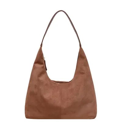Large Capacity Women's Underarm Tote Bag, Matte Finish - 8