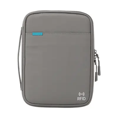 Passport holder, portable travel document organizer