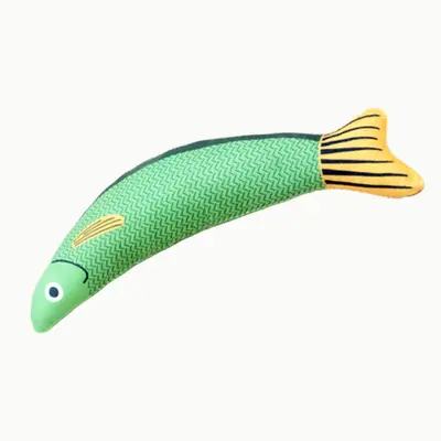 Catnip Fish Teaser Cat Toy, Bite-Resistant, Teeth Grinding, Self-Play - 6