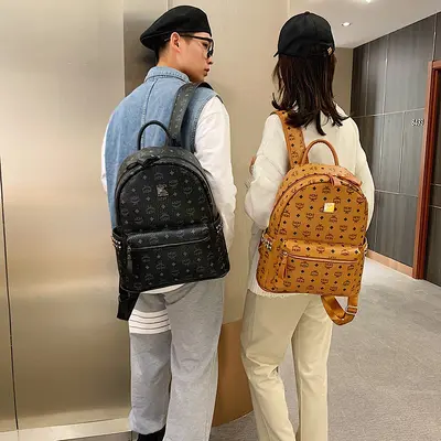 Soft Leather Backpack, Large Capacity, 2023 Model, Unisex - 4