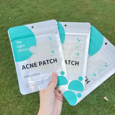 Invisible Hydrocolloid Pimple Patch, Makeup-Compatible, Pus-Absorbing - 5