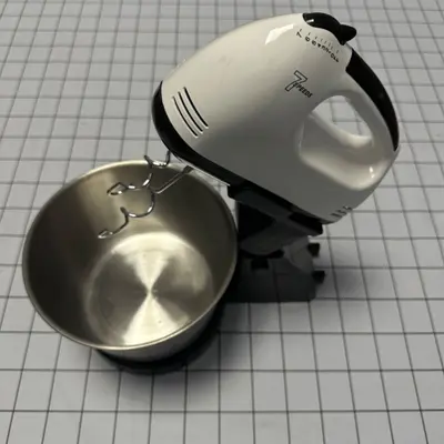 Otomatik krem çırpıcı, paslanmaz çelik kase - 7