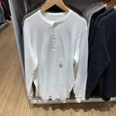URAZ Langarm-Sweatshirt aus Waffelstrick, Modell 465496