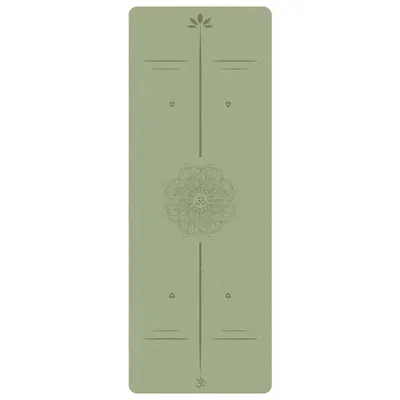 Odorless Coconut Fiber PU Yoga Mat, Ultra-Thin, Non-Slip, Foldable - 6