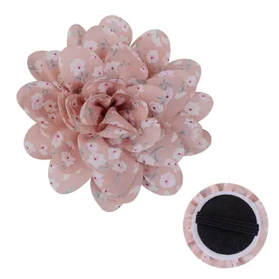 Blumenmuster Haustierhalsband-Stoff, 8 cm, Chiffon - 13