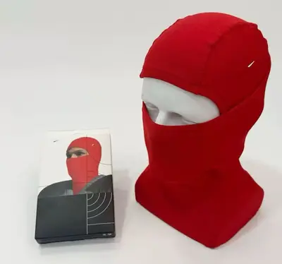 Hook-Loop Beanie and Face Mask for Cycling and Skiing, Warm and Dust-Proof - 12