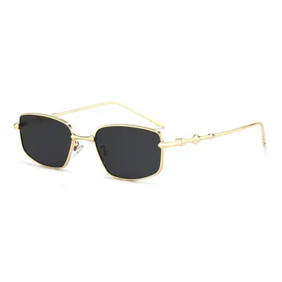 Square Narrow Frame Sunglasses Unisex for Men and Women - 5