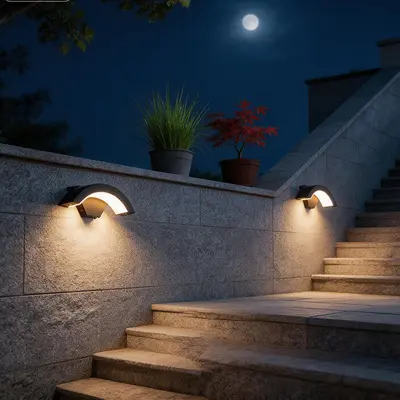 Waterproof LED Outdoor Wall Light with Motion Sensor