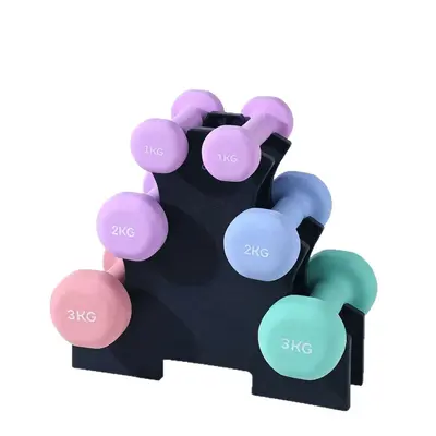 Gusseisen beschichtete Hanteln Yoga Kinder-Schüler-Set