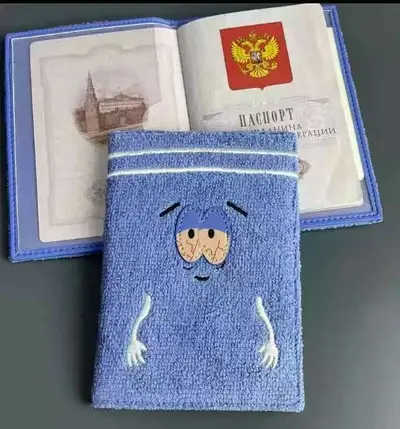 South Park PVC Pasaport Cüzdan İşlemeli - 5