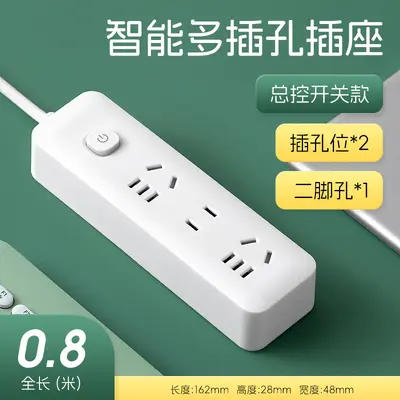 Power strip with USB, long cord, smart control - 8
