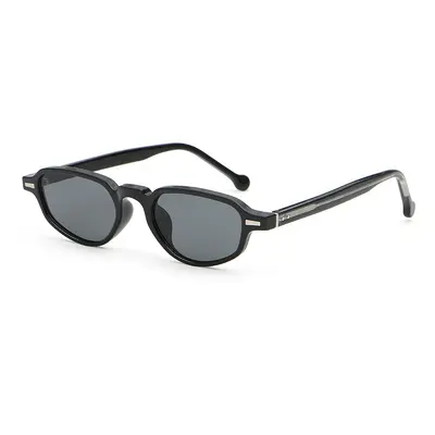 Retro Small Frame Oval Cat-Eye Sunglasses, UV Protection - 7