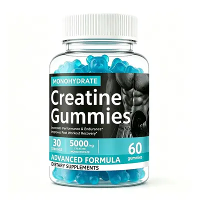 跨境定制肌酸软糖Creatine Gummies运动健身补充剂一水肌酸软糖