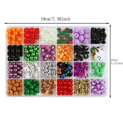 Halloween Halloween gift decorative beads acrylic jewelry bracelet decorative acrylic loose beads